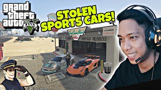 Stealing Sports car | GTA V RP (nag panggap na pulis!) screenshot 4