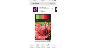 Adobe Kuler for iPhone (15 seconds)