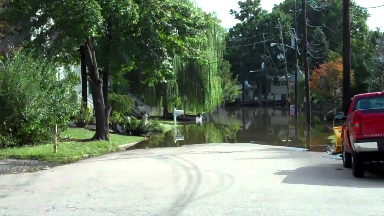 Flooding New Milford, NJ Post Irene Pt.1