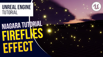 UE5 l How to Create Fireflies Effect l Niagara Tutorial l Unreal Engine 5