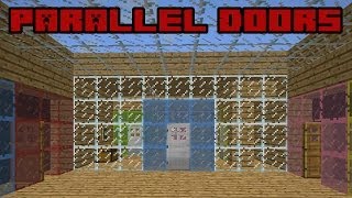 Parallel Doors Puzzle - Minecraft Concept