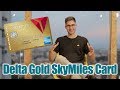 Delta Gold SkyMiles by American Express - Honest Credit Card Review!✅