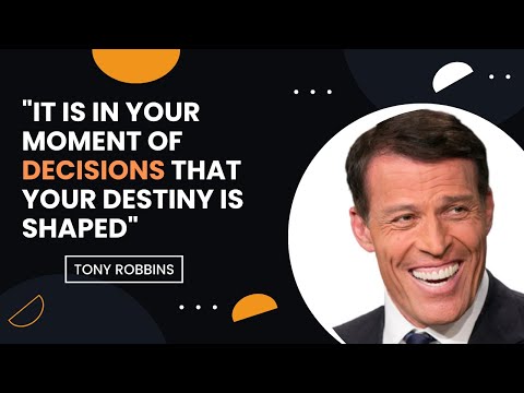 Shape Your Destiny - Tony Robbins Motivation | UNLEASH THE POWER WITHIN | UPW
