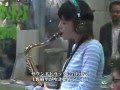 上野樹里　テナーサックス演奏