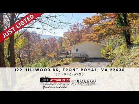 129 Hillwood Drive, Front Royal, VA home video tour