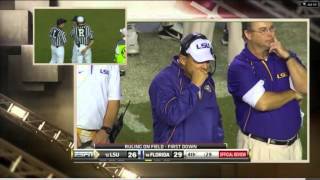 LSU Beats UF with Fake Field Goal 2010