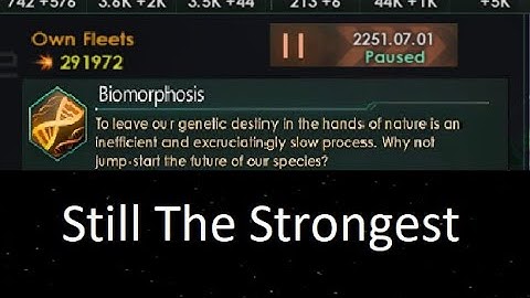 Biomorphosis is Still The STRONGEST Ascension Path in Stellaris