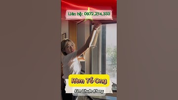 Rèm Tổ Ong  #rèmcửathuậnkhang #rèmtổong #NộiThấtHiệnĐại #rèmcửasổ #cáchnhiệt #chốngnắng #vietnam