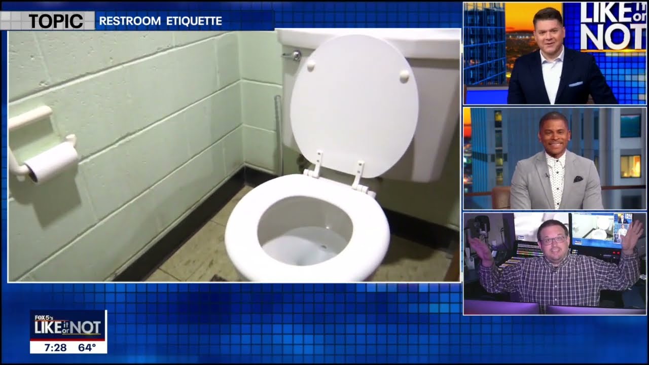 LIKE IT OR NOT: Men's Bathroom etiquette - YouTube