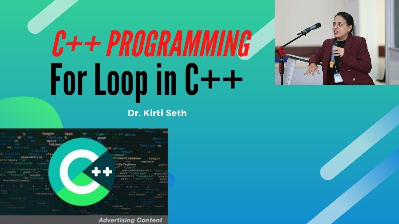 C For Loop Array for loop in C++ - YouTube