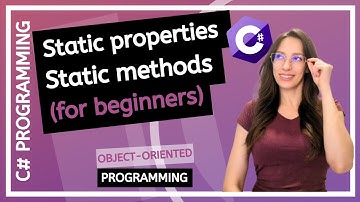 Statische eigenschappen en statische methoden in C# - C#-programmering voor beginners