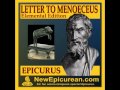 Epicurus letter to menoeceus  elemental edition