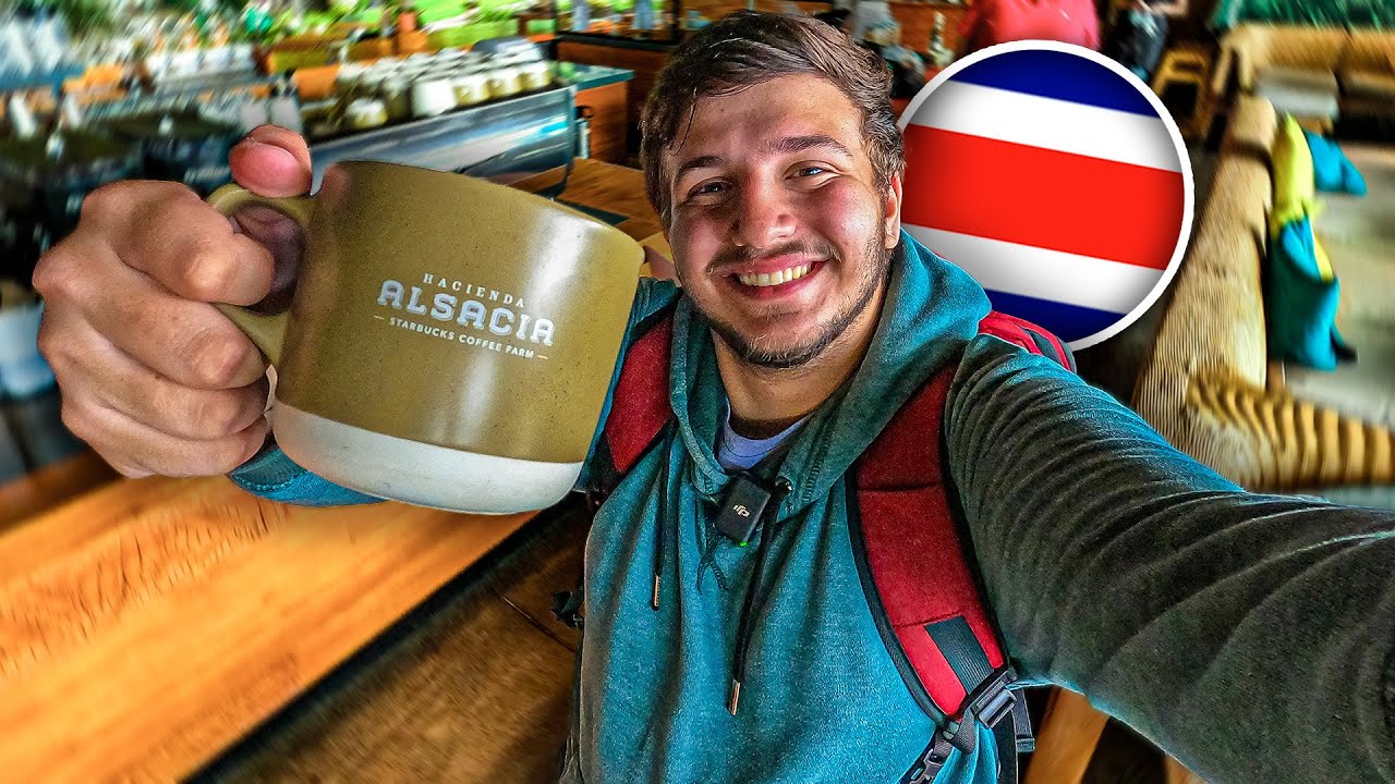 AQUÍ SE HACE EL CAFÉ de STARBUCKS ☕️ | Costa Rica 🇨🇷
