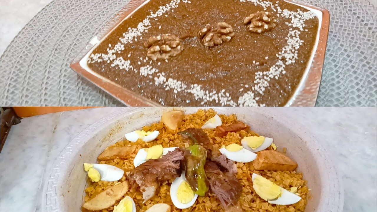  طليت عليكم ❤️ فيديو خفيف نهار المولد النبوي الشريف درت شخشوخة ظفر وطمينة القمح مفيدة💪🏻