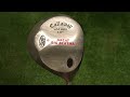 Callaway Great Big Bertha War Bird 1 couvre tête en bois vintage