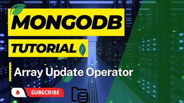 #73: Array update operator in mongodb | update array operators in mongodb | MongoDB Tutorial Hindi
