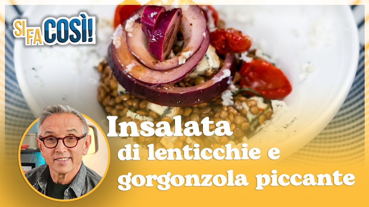 Insalata di Lenticchie con Gorgonzola Piccante