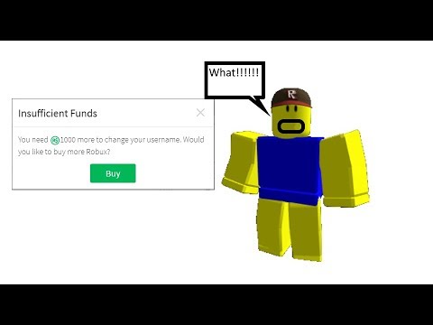 insufficient robux changeing