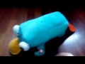 Peluche con sonido Perry el Ornitorrinco