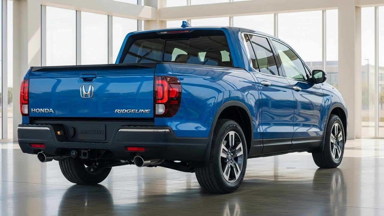 Представлен пикап Honda Ridgeline 2026 года | Умный дизайн, мощность и практичность