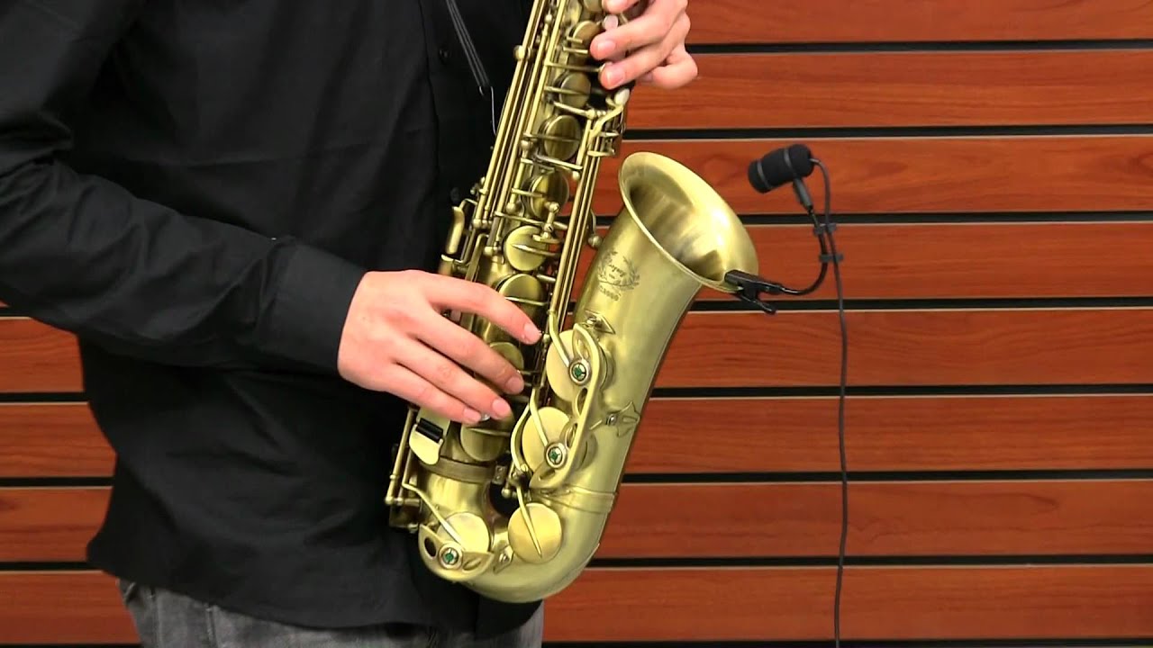 Legacy AS2000 Brushed Antique Alto Saxophone Demo 2 YouTube