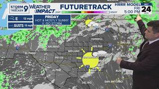 Cooler Weekend Ahead, But Widespread Triple-Digit Heat Returns Next Week | West Texas Forecast