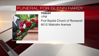 Funeral for Glenn Hardy