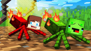 Mikey and JJ BECAME into ANTS ! - Minecraft (Maizen)