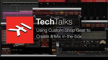 IK Tech Talks Live Stream @4PM - Using Custom Shop Gear to Create & Mix #IKCreator