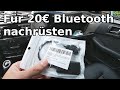 Einfach & Günstig Bluetooth im Mercedes nachrüsten [W212, W204, W221, W166 usw.]