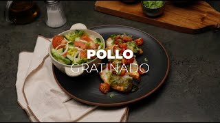 Pollo Caprese gratinado en horno AirFry