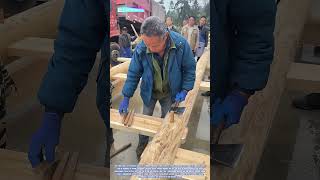 Timber Lock: How Wooden Wedges Tighten Mortise and Tenon Joints in Traditional Carpentry