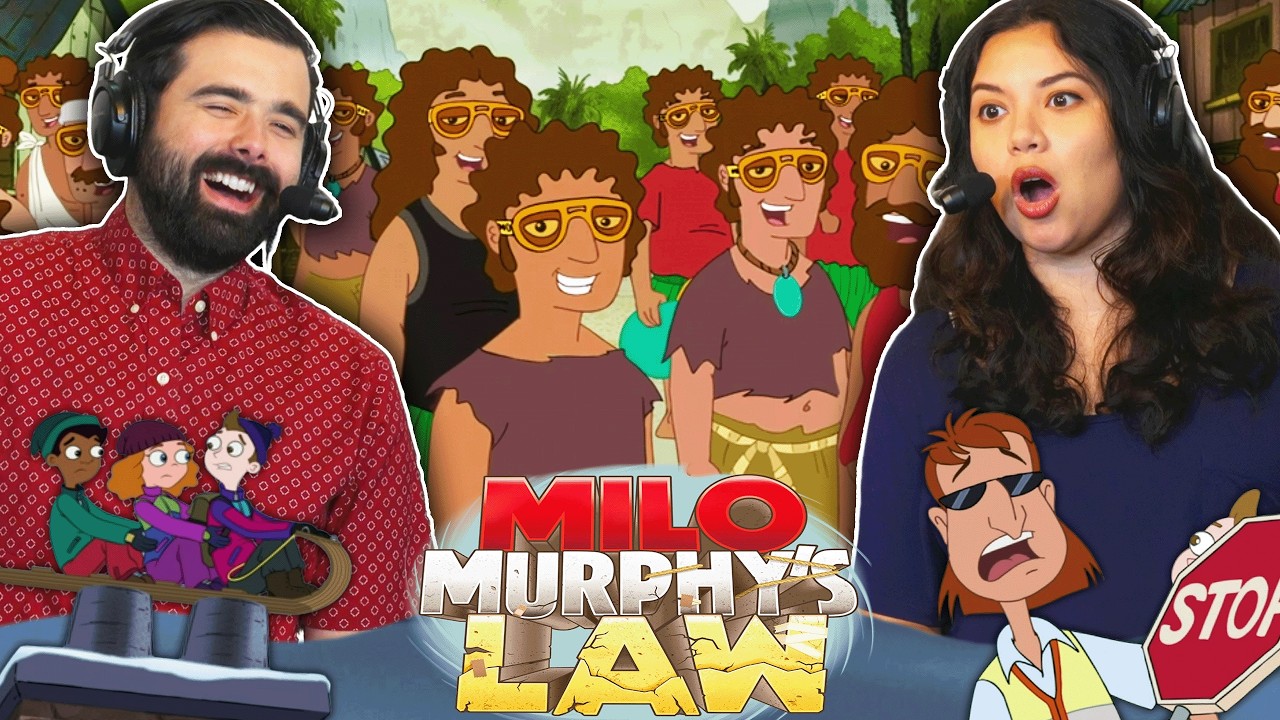 We Watched MILO MURPHY'S LAW EPISODE 17 AND 18 For the FIRST TIME! ISLAND OF LOST DAKOTAS