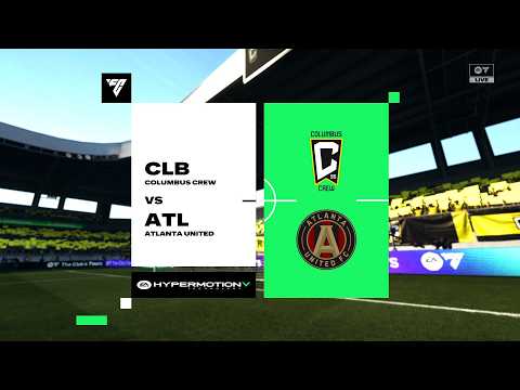 COLUMBUS CREW vs ATLANTA UNITED | MLS | FC 26 | gameplay