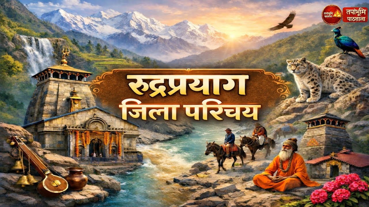 रुद्रप्रयाग जिला परिचय | Rudraprayag District | इतिहास, भूगोल व सांस्कृतिक पहचान