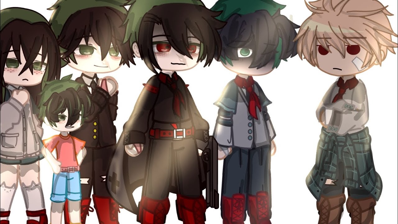 Katsuki meets different dekus || gacha || part 1/2? || read desc||