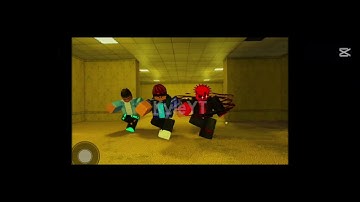 Me and my brother with bloxfruits devs ( Backrooms jumpstyle part 2