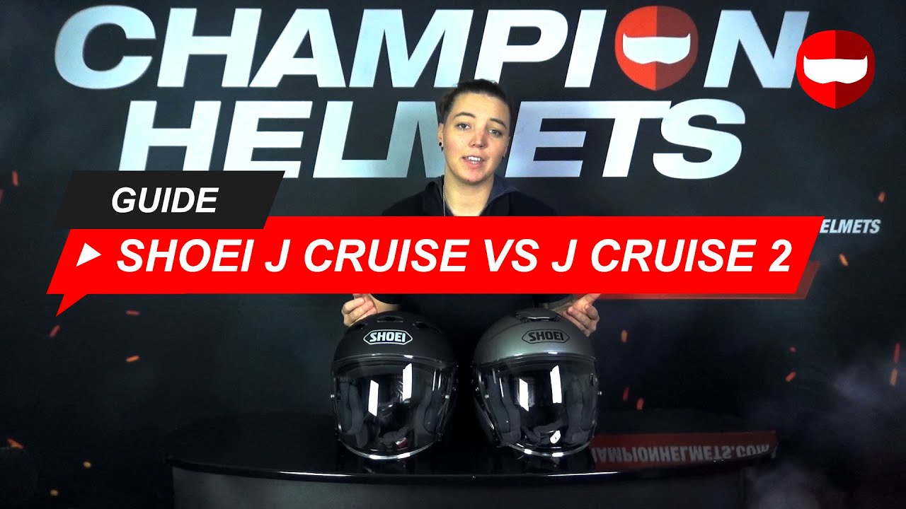 shoei j cruise 1 vs 2