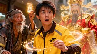 Download Lagu Delivery guy gives beggar bread, gets X-ray vision from God of Wealth.#cdrama #cdrama MP3