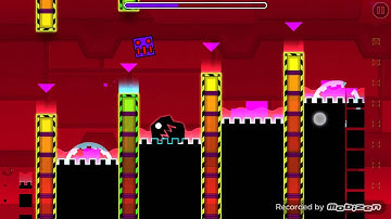 Geometry Dash Meltdown - Airborne Robots 3 Coins!