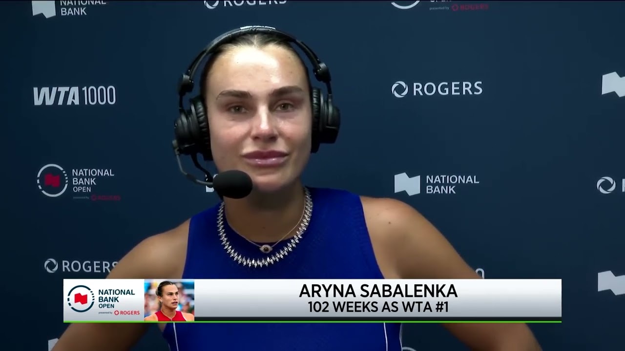 Aryna Sabalenka THRIVES on pressure of being World No. 1 | 2026 Toronto