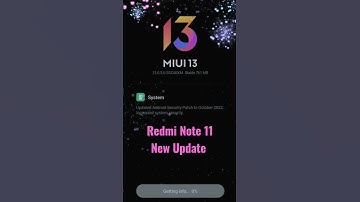 Redmi Note 11 😍New Software Update Latest security November #shortsvideo #redmiNote11