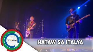 Pinoy singers na sina Stiff Lu at Zac Efren Domingo humataw sa concert | TFC News Italy