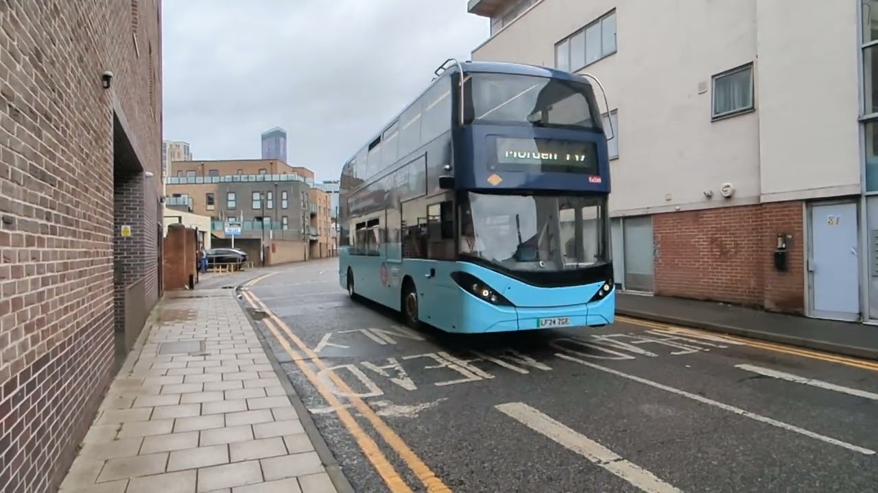 Ee245 on Drummond Road, West Croydon - Saturday 24th August 2024