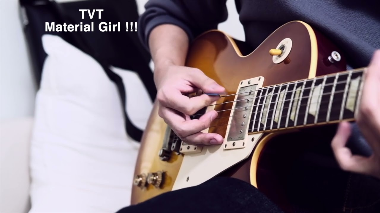 The Volunteers - Material Girl | Guitar Cover