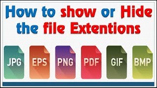 Show file extensions windows 10 | Windows 7 Show file extensions | windows explorer show extensions