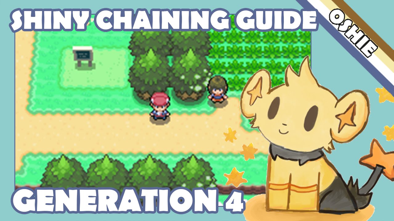 Shiny Pokemon Chaining Guide Shiny Shinx Generation 4 Youtube