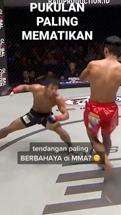 PUKULAN MMA PALING MEMATIKAN #mma #shorts