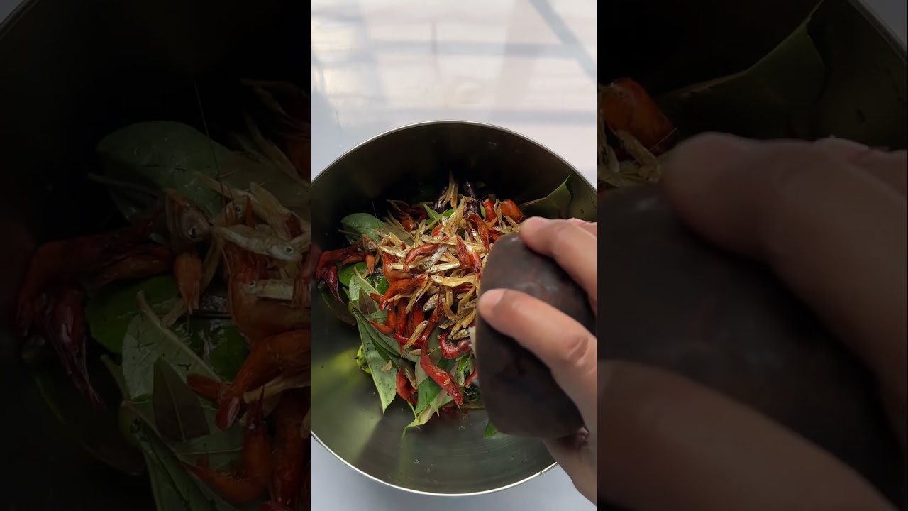 Rosep Aon, assorted local vegetables turned into one great side dish. Naga cuisine. Nagaland foods