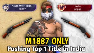 Last Day to Achieve INDIA Title in Season 38 😬 | Weopon Glory Push in Solo | Playing Free fire